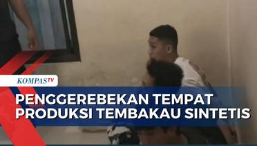 Polisi Gerebek Tempat Produksi Tembakau Sintetis di Jakarta Selatan
