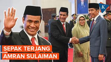 Amran Sulaiman, Mentan Baru Jokowi yang Hobi Pecat Bawahan Tak Becus