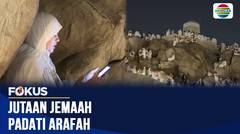 Di Bawah Terik 47 Derajat, Jutaan Jemaah Haji Khusyuk Jalani Wukuf di Padang Arafah | Fokus