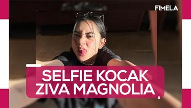 Ziva Magnolya Selfie Kocak, Foto Terakhir Bikin Ngakak