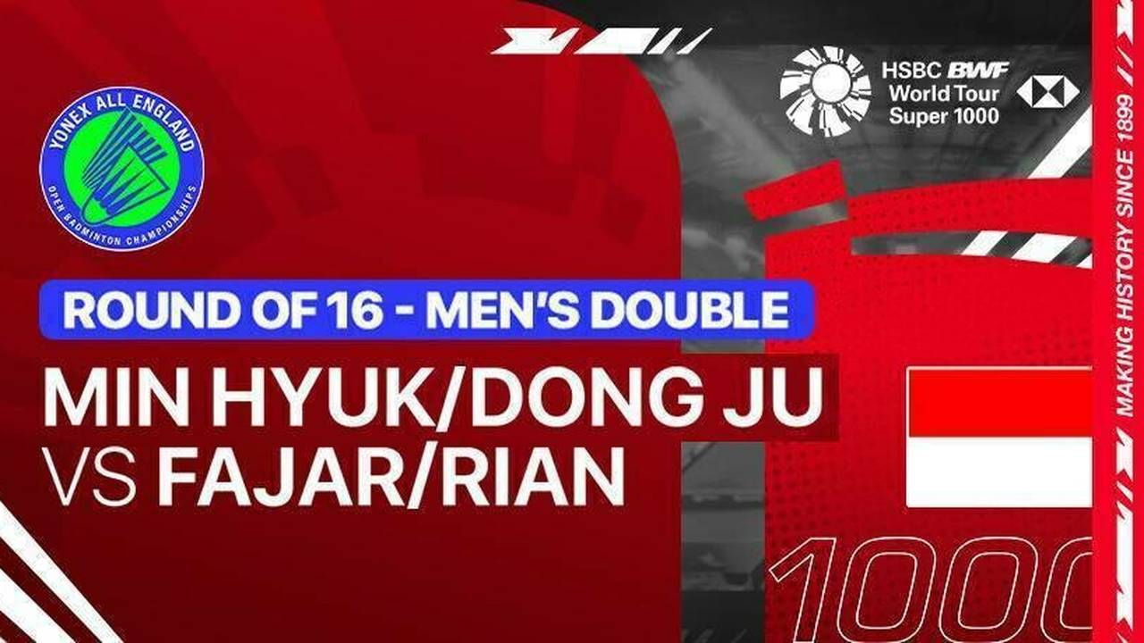 Kang Min Hyuk/Ki Dong Ju (KOR) vs Fajar Alfian/Muhammad Rian Ardianto ...