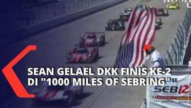 Meski Ada Kecelakaan & Badai, Sean Gelael Bersama WRT 31 Finis Ke-2 di 1000 Miles of Sebring