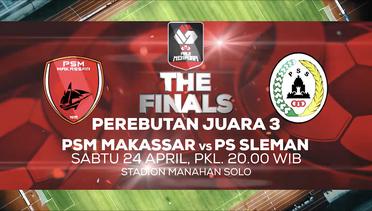 Jangan Lewatkan Laga Perebutan Peringkat 3 Piala Menpora 2021, PSM Makassar Vs PSS di Indosiar dan Vidio