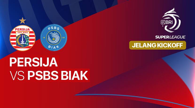 Jelang Kick Off - PERSIJA vs PSBS Biak - BRI Super League