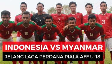 Jelang Indonesia vs Myanmar AFF Garuda Muda Siap Tempur