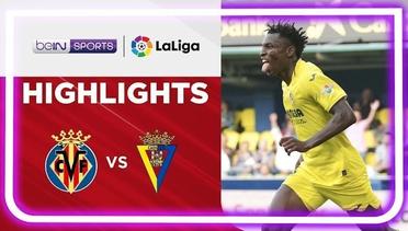 Match Highlights | Villarreal vs Cadiz | LaLiga Santander 2022/2023
