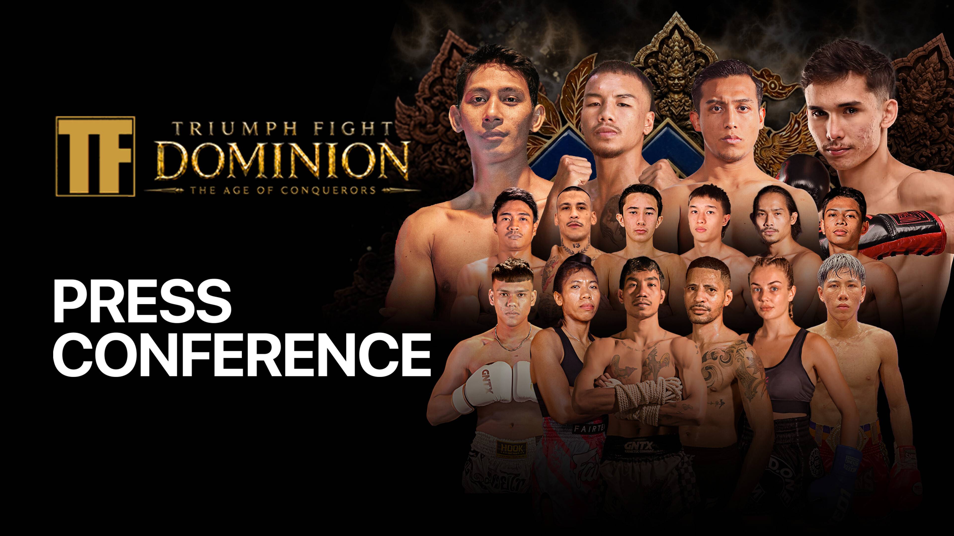Live Streaming Presscon 2 & Weigh in Triumph Fight 