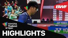 Match Highlight | Aaron Chia/Soh W Yik (Malaysia) 2 vs 1 Leo Rolly Carnando/Daniel Marthin (Indonesia) | BWF Toyota Thailand Open 2021