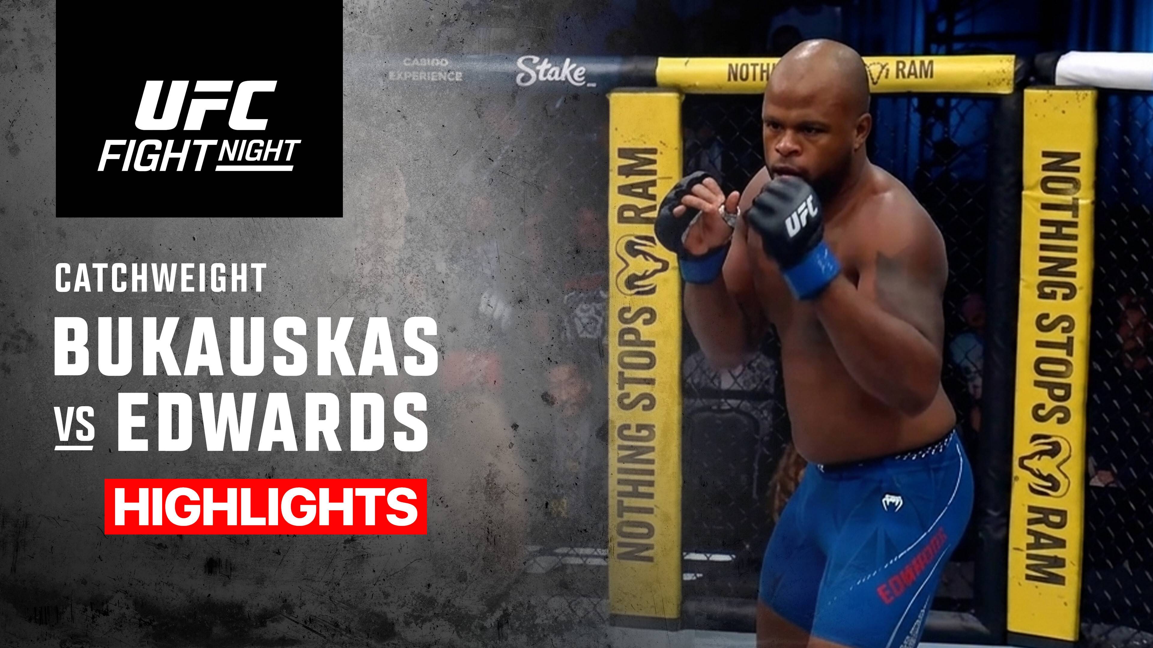 Modestas Bukauskas vs Christian Edwards - Light Heavyweight | UFC Fight Night
