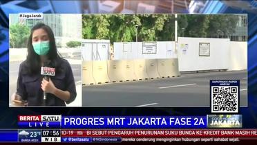 Proyek MRT Jakarta Fase 2A Sudah 81 Persen