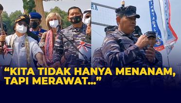 Peringati Hari Mangrove Sedunia, TNI AL Tanam Jutaan Bibit Mangrove Serentak se-Indonesia