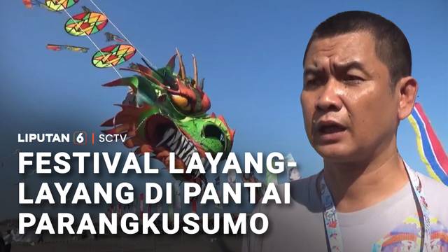 Festival Layang-layang di Pantai Parangkusumo | Liputan 6