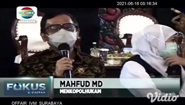 Menkopolhukam Mahfud MD Ajak Ulama Madura Perangi Covid-19