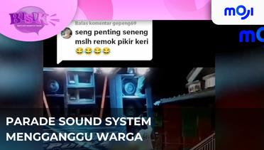 Parade sound system di Malang mengganggu warga hingga rusak fasilitas umum | Moji