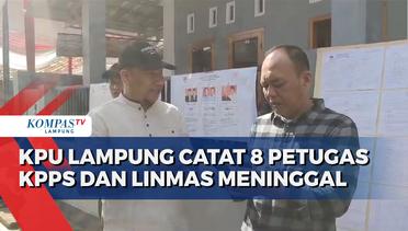 KPU Lampung Catat Ada 8 Petugas KPPS dan Linmas Meninggal