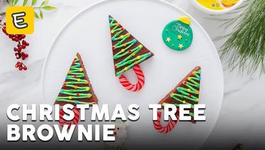 Resep Christmas Tree Brownie⁣