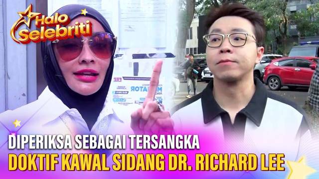 Diperiksa Sebagai Tersangka, Doktif Tetap Kawal Sidang Praperadilan Dokter Richard Lee | Halo Selebriti