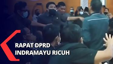 Rapat DPRD Indramayu Ricuh, Ruang Sidang Memanas Hingga Diwarnai Aksi Walk Out