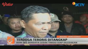 Tiga Terduga Teroris Ditangkap di Bekasi – Liputan 6 Pagi