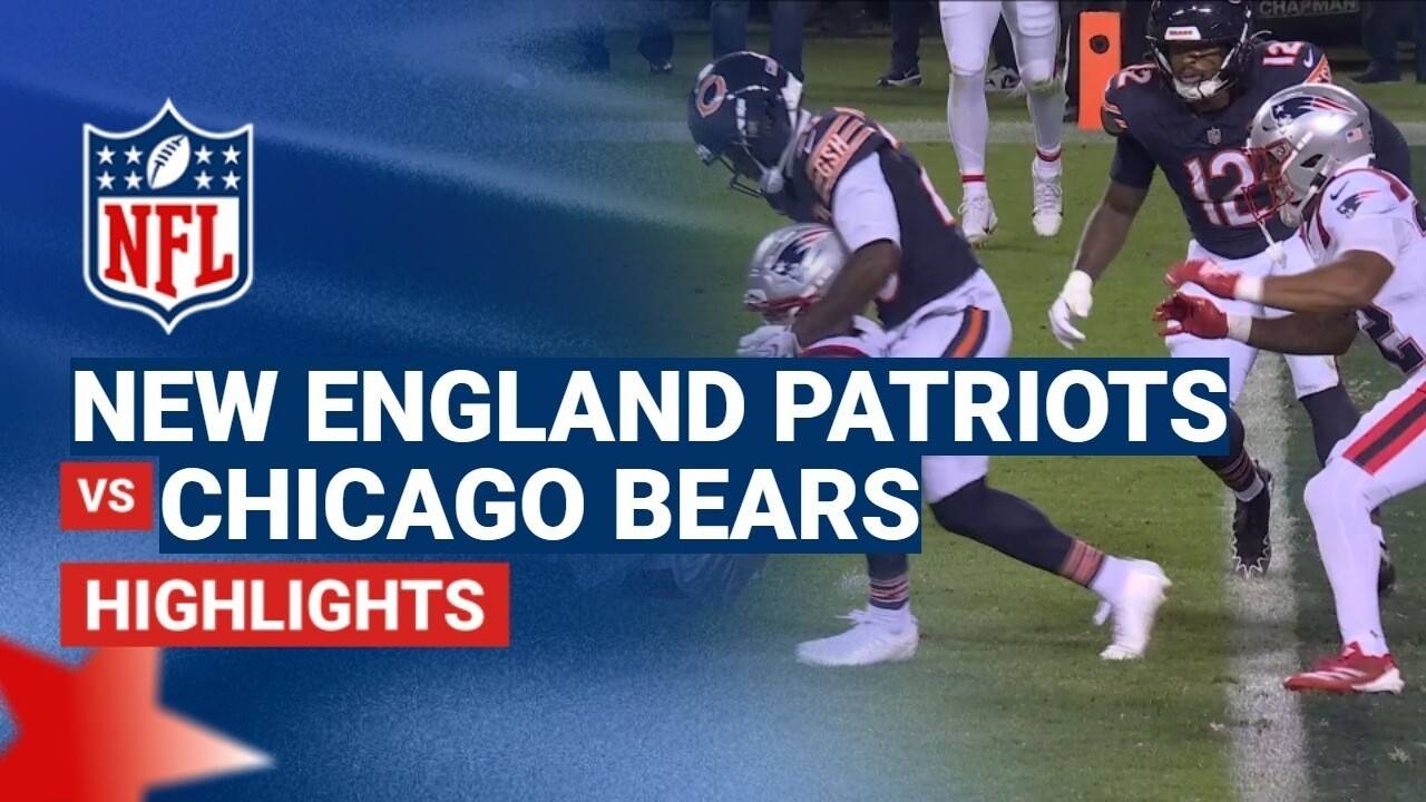 Chicago Bears vs New England Patriots