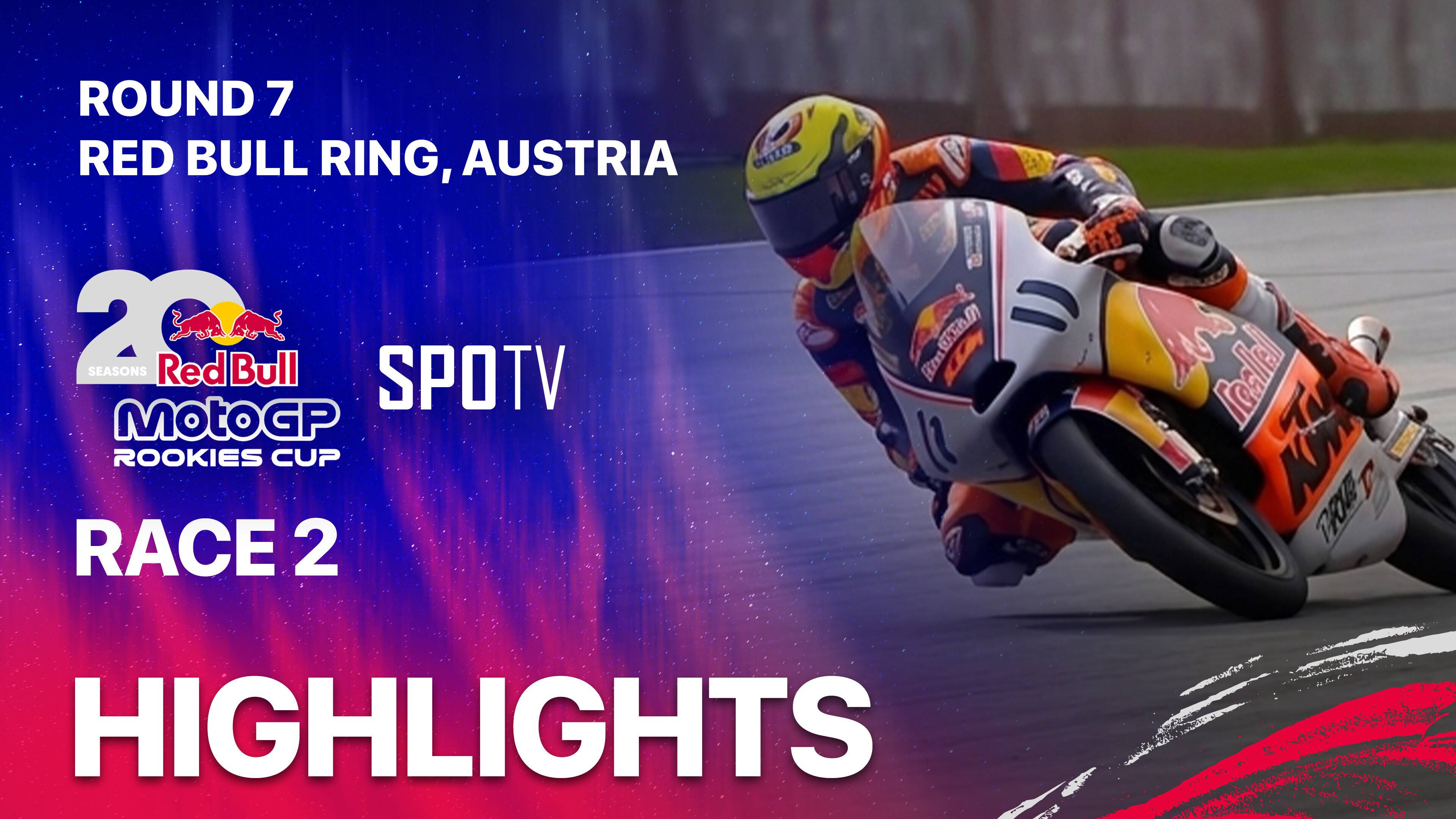 Race 2 - Red Bull MotoGP Rookies Cup 2026 Round 7: Red Bull Ring