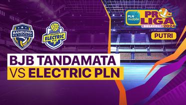 Putri: Bandung BJB Tandamata vs Jakarta Electric PLN - Full Match | PLN Mobile Proliga 2024