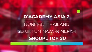 D'Academy Asia 3 : Norman, Thailand - Sekuntum Mawar Merah