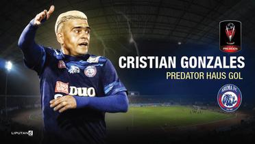 Deretan Gol Cristian Gonzales di Piala Presiden 2017