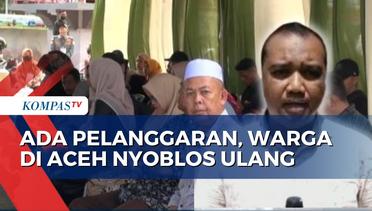 Ada Pelanggaran Suara DPR, TPS 3 Gampong Keuramat Aceh Nyoblos Ulang
