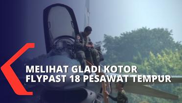 18 Pesawat Tempur Gelar Gladi Kotor Flypast Jelang Perayaan Kemerdekaan Indonesia