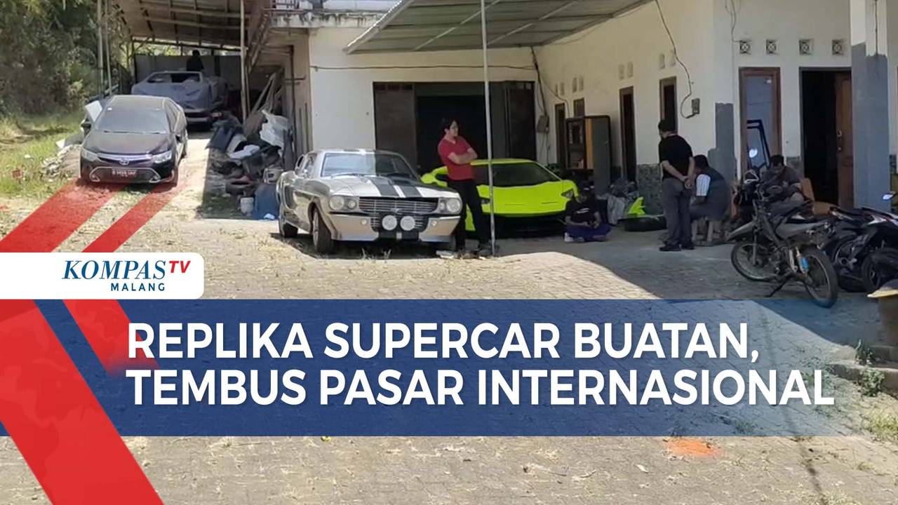 Hebat! Pemuda Kota Batu Buat Replika Supercar, Digunakan Untuk Properti