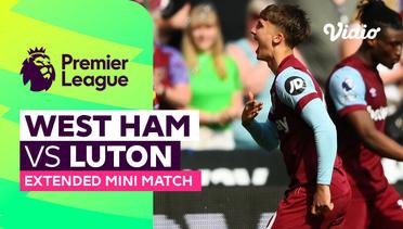 West Ham vs Luton - Extended Mini Match | Premier League 23/24