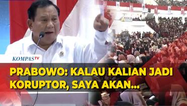 Kala Prabowo Ingatkan Mahasiswa Agar Tak Jadi Koruptor saat Beri Kuliah Umum di UMM