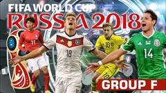 Jerman Menjadi Tim yang Ditakuti, Fakta Grup F Piala Dunia 2018