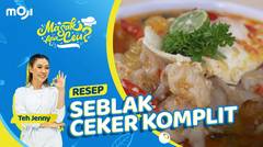 RESEP SEBLAK CEKER KOMPLIT ALA TEH JENNY | MASAK APA CEU? - Moji