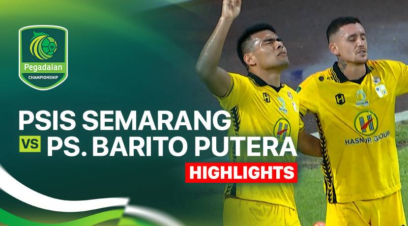 PSIS Semarang vs PS Barito Putera