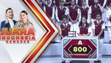 Keren! SDN Rawamangun 12 Berhasil Memimpin dengan 800 Poin | Juara Indonesia Ramadan