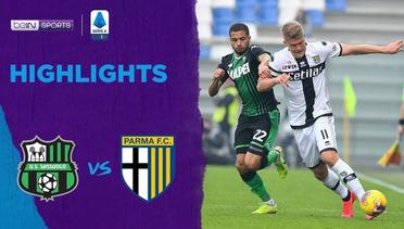 Match Highlight | Sassuolo 0 vs 1 Parma | Serie A 2020