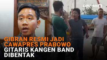 Gibran Resmi Jadi Cawapres Prabowo, Gitaris Kangen Band Dibentak