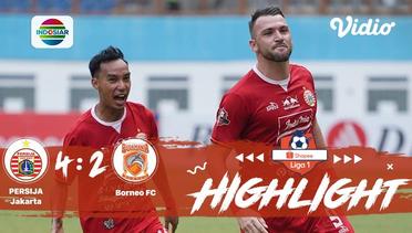 Full Highlight - Persija Jakarta 4 vs 2 Borneo FC | Shopee Liga 1 2019/2020