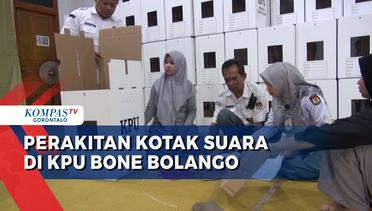 KPU Bone Bolango Mulai Merakit Kotak Suara Pemilu 2024