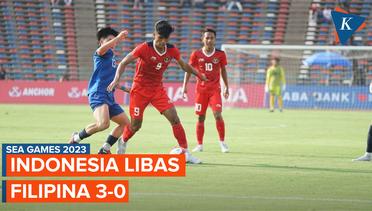 Hasil Timnas U22 Indonesia Vs Filipina: Garuda Muda Hajar Lawan 3-0