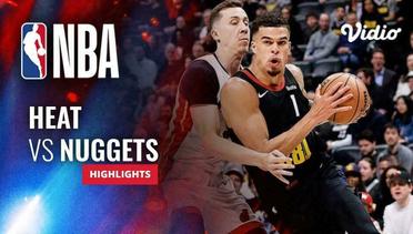 Miami Heat vs Denver Nuggets - Highlights | NBA Regular Season 2023/24