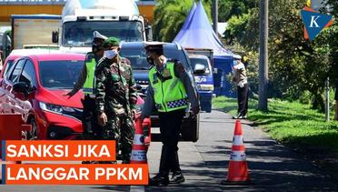 Sanksi bagi Perkantoran, Tempat Usaha, dan Industri yang Langgar Aturan PPKM DKI Jakarta