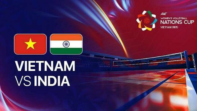 Vietnam vs India - Full Match | AVC Women's Volleyball Nation Cup 2025
