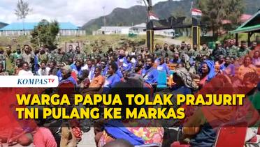 Warga Papua Tolak Pasukan Tengkorak Kostrad TNI Pulang ke Markas
