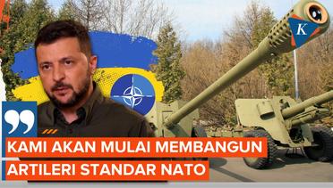 Zelensky Ungkap Negaranya Bikin Senjata Berstandar NATO