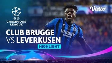 Highlights - Club Brugge vs Leverkusen | UEFA Champions League 2022/23