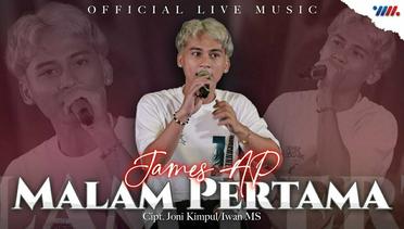 James Ap Feat De Java Project - Malam Pertama (Official Live Music)