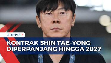 PSSI Resmi Perpanjang Kontrak Shin Tae-yong hingga 2027